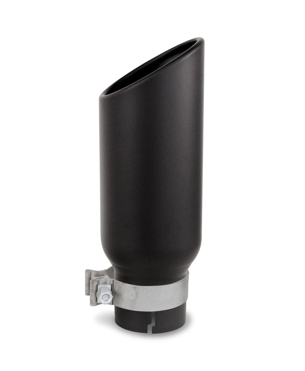 Go Rhino GRT35514B - Black Powder Coated Stainless Steel Exhaust Tip - Textured Black