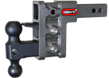GEN-Y - Hitch GH-323 2" Shank 5" Drop 1.5K TW 10K Hitch & GH-031 Versa-Ball & GH-032 Pintle Lock - GH-323