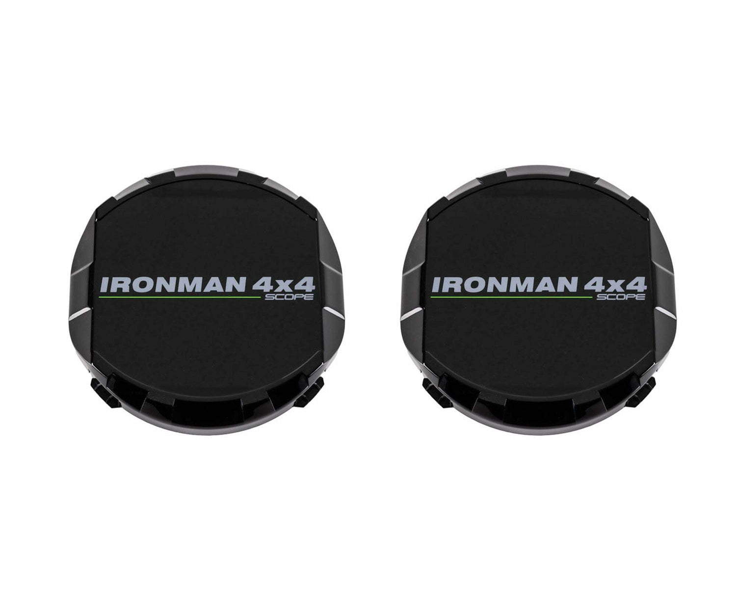 IronMan 4x4 - 9" Scope LED Driving Light Covers (Black) - IDL090COVERS
