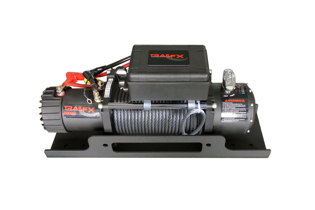 TrailFx - Flat Fixed Winch Mounting Plate (WA017)