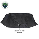 Overland Vehicle Systems - XD Nomadic 270 - Awning Wall 2 W/Black Out, Driver Side, Black Body, Black Trim W/Storage Bag - 19690005