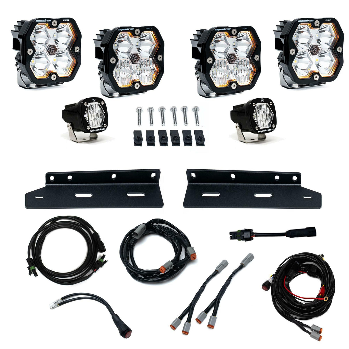Baja Designs - 44-0020 Squadron 2.0 Pro/S1 Fog Pocket Light Kit