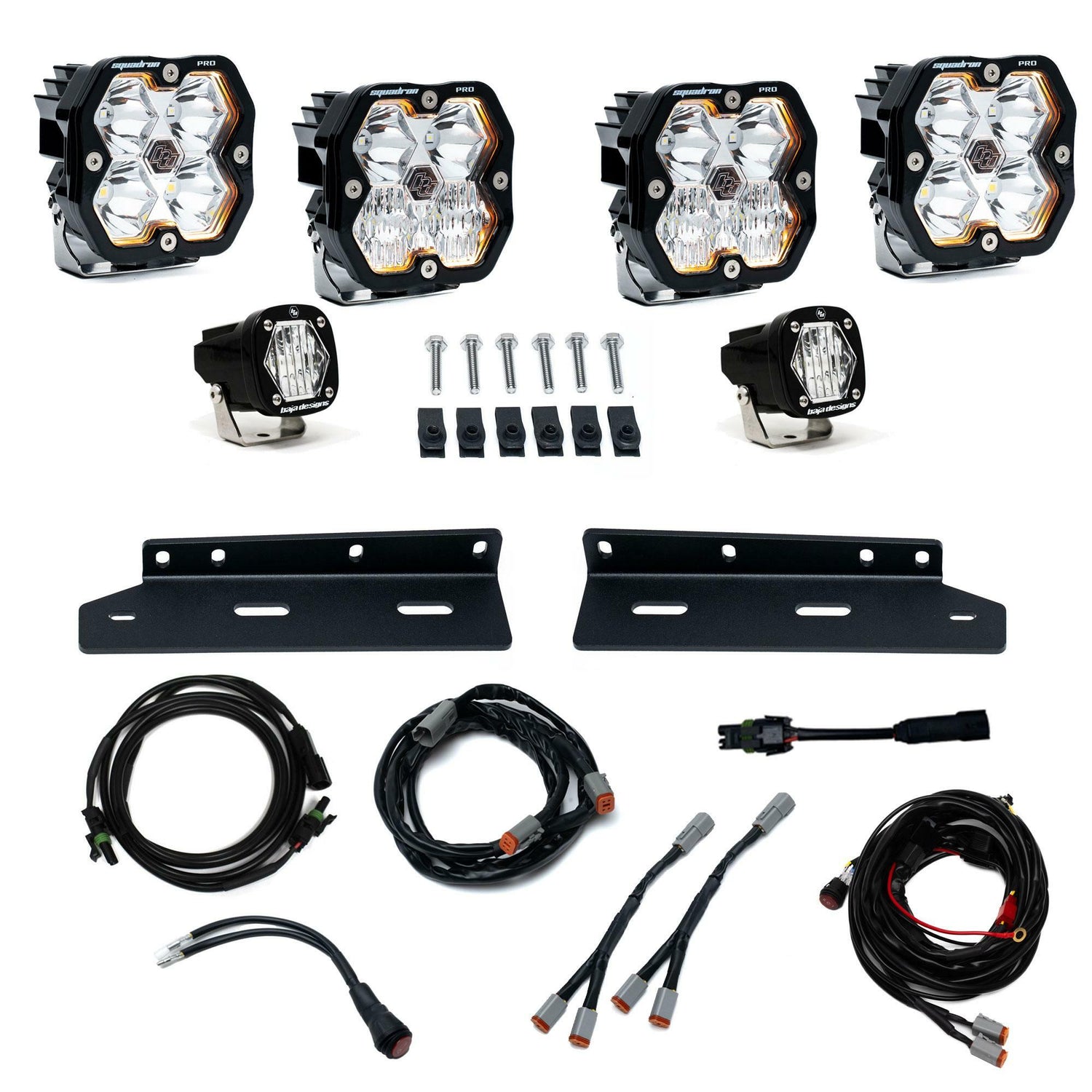 Baja Designs - 44-0020 Squadron 2.0 Pro/S1 Fog Pocket Light Kit