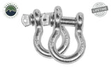 Overland Vehicle Systems - Recovery Shackle D-Ring Bow Shackle vs Soft Shackle - 19010205