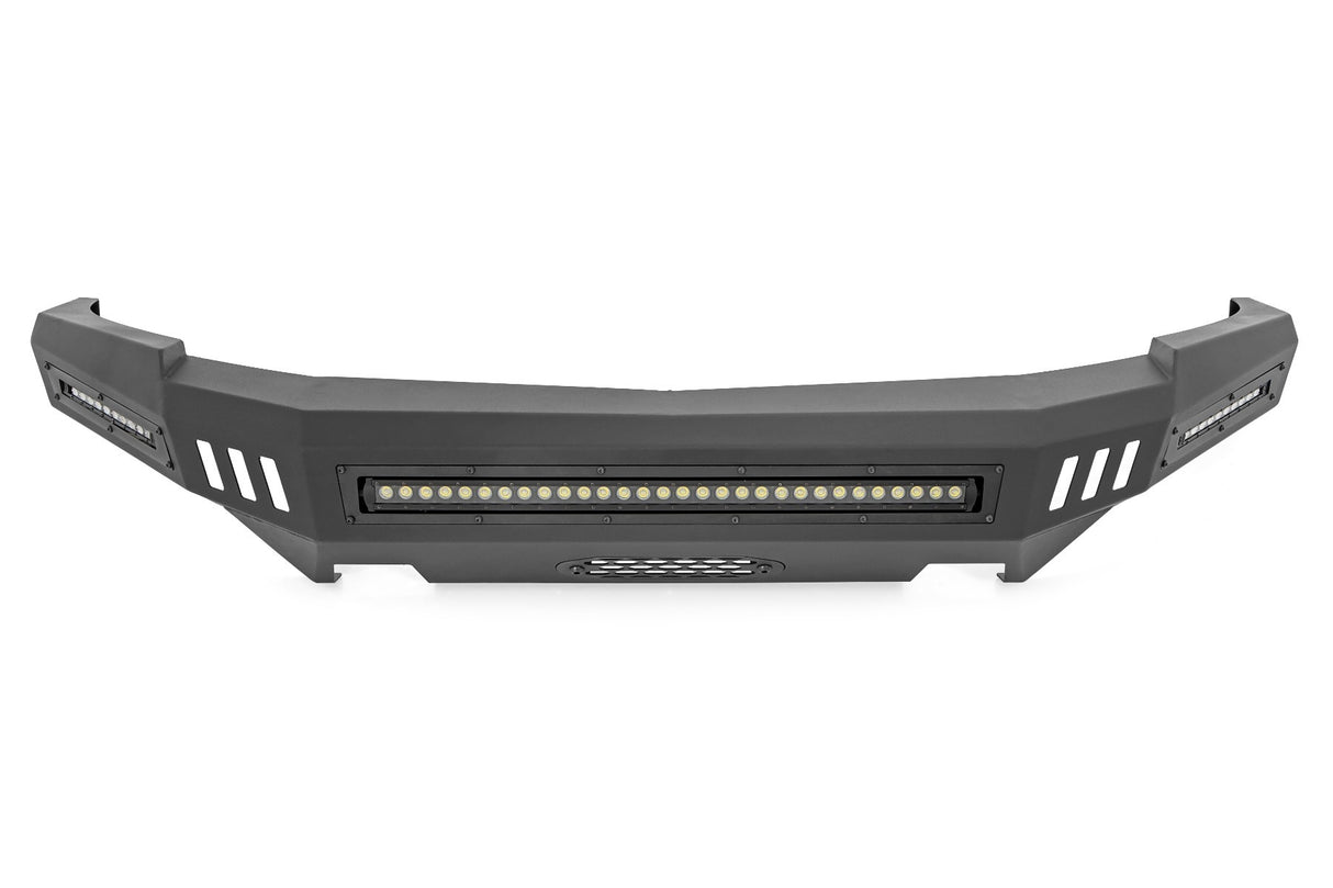 Rough Country - Front High Clearance Bumper - BLK LEDs - Chevy Silverado 1500 (07-13) - 10911