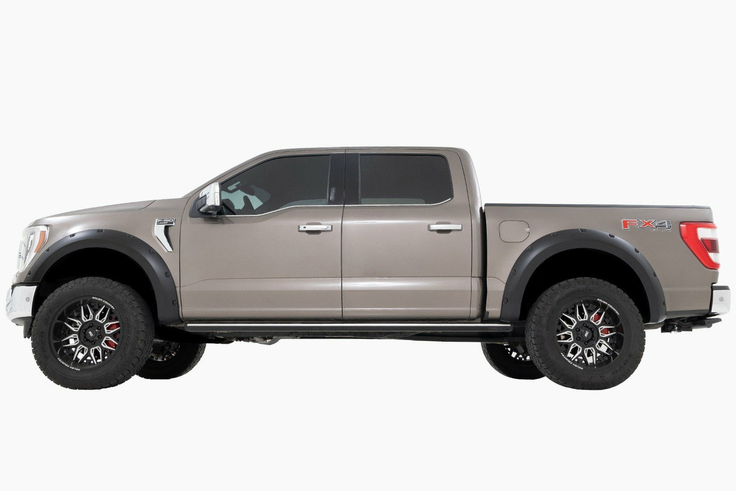 Rough Country - Pocket Fender Flares - ME Abyss Gray - Ford F-150 2WD/4WD (2021-2024) - F-F20911B-ME