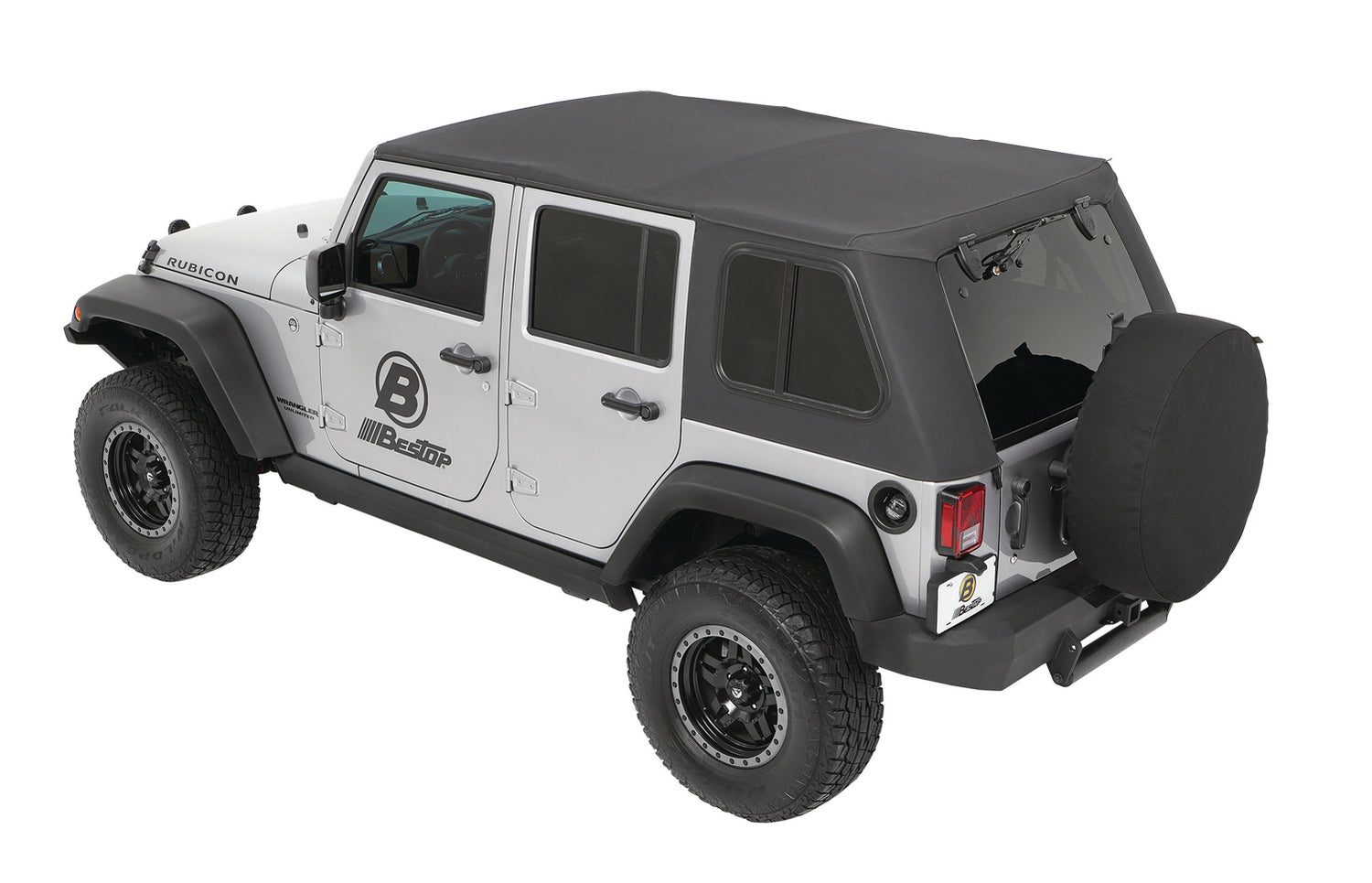 Bestop - 54863-70 - Trektop Pro Hybrid Slantback Soft Top