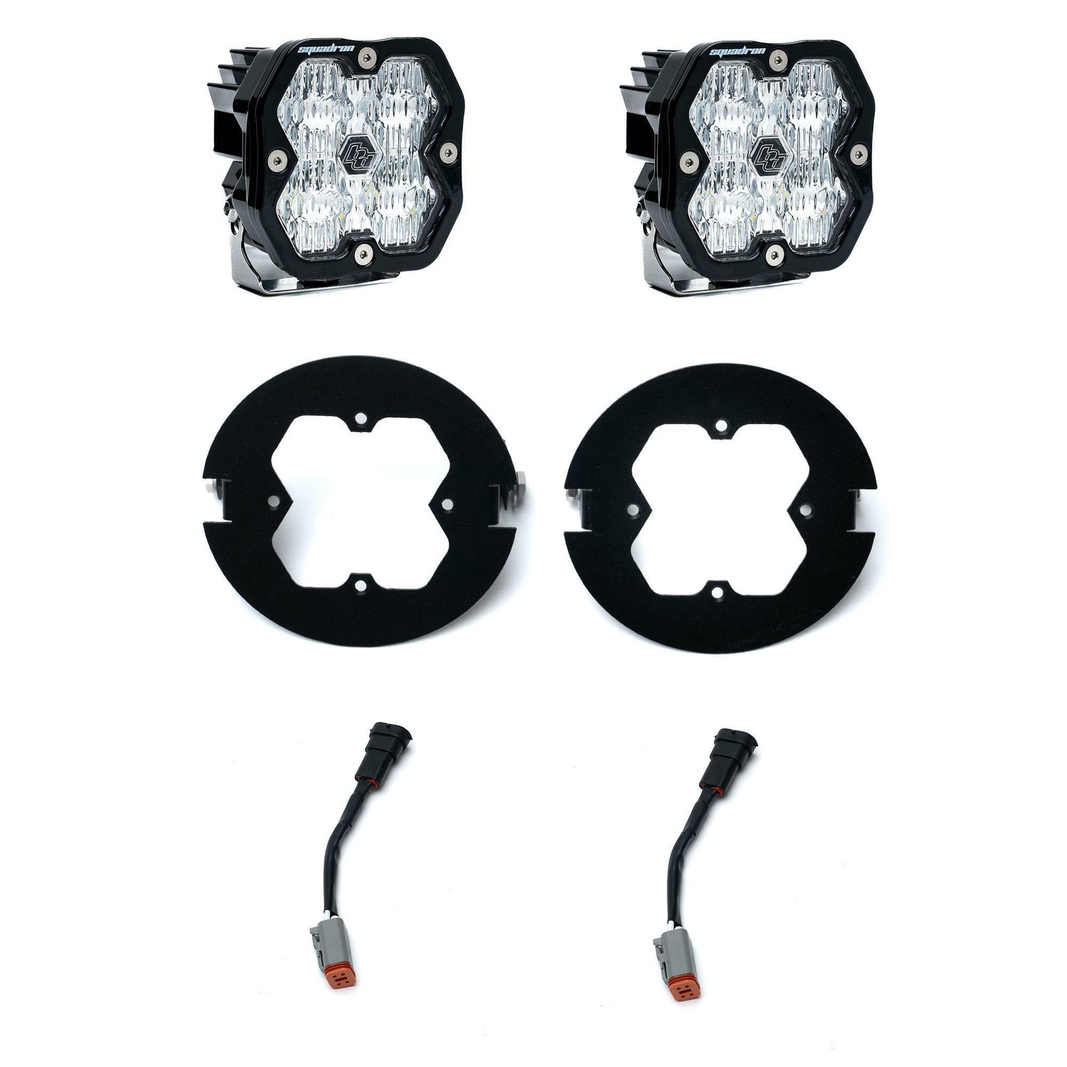 Baja Designs - 44-0075 Squadron 2.0 Sport Fog Pocket Light Kit