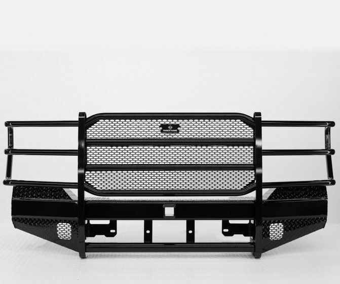 Ranch Hand - Sport Winch-Ready Front Bumper with Grille Guard - FBF115BLR