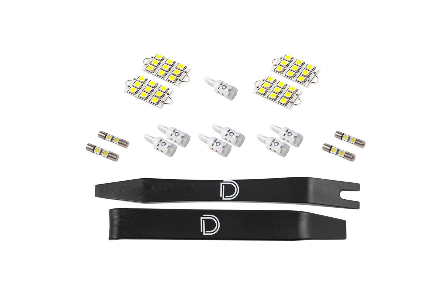 Diode Dynamics - Interior LED Kit for 2011-2023 Dodge Charger, Cool White Stage 2 - DD0496