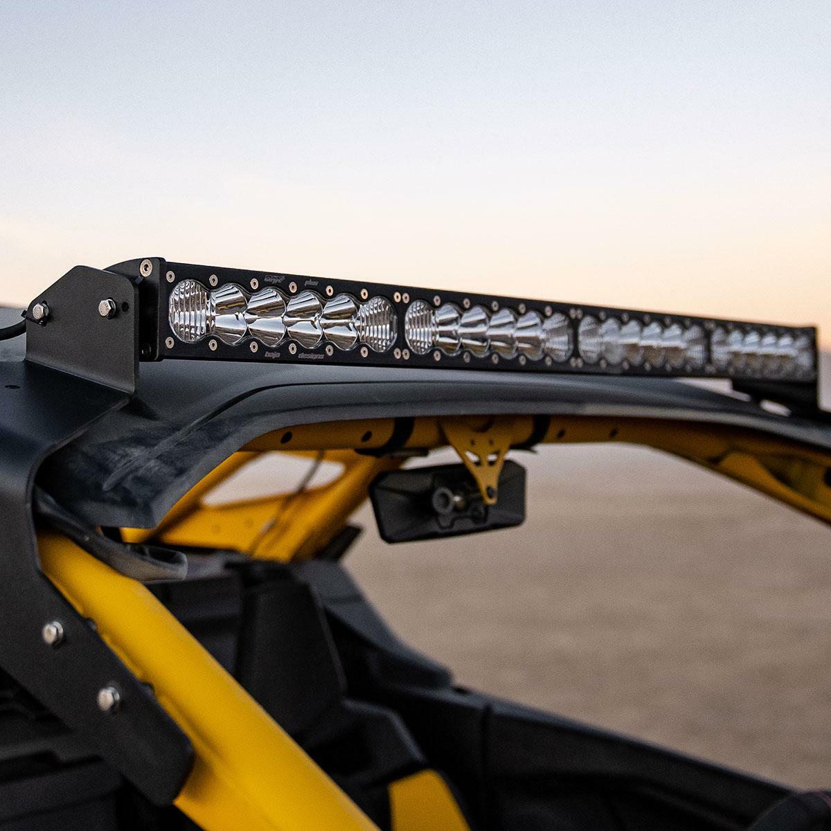Baja Designs - Baja Designs 448199 Can-Am Maverick R 40" OnX6+ Roof Mount Kit