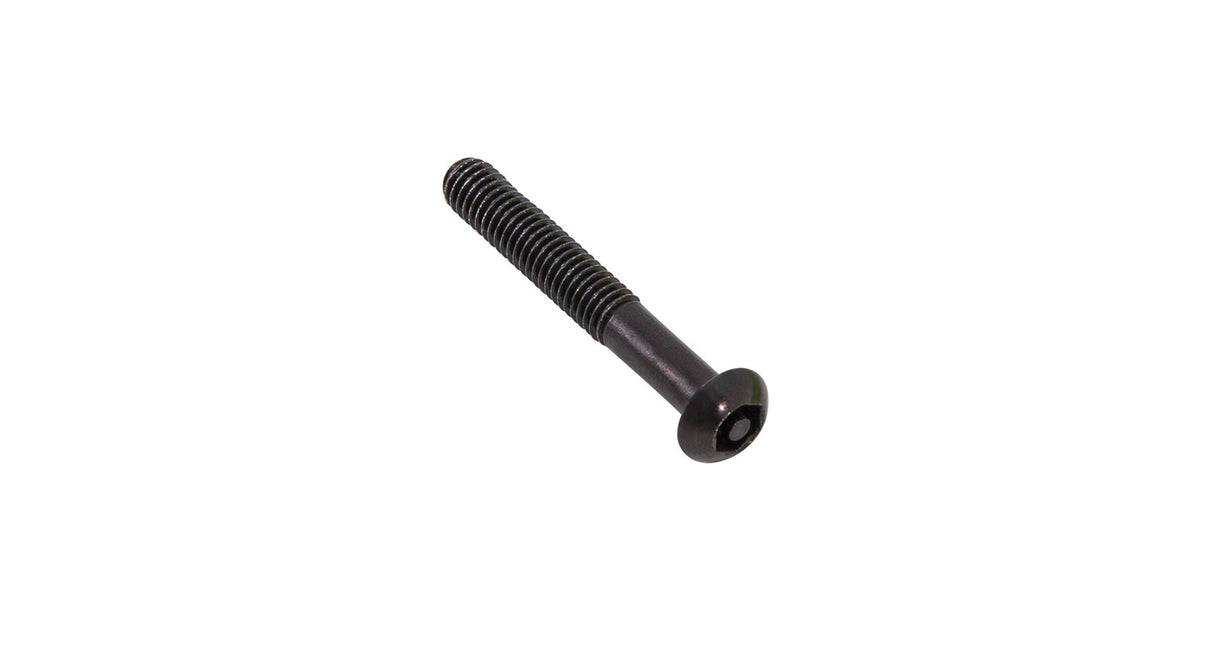 Rhino Rack - M6 x 40mm Black Button Head Security Screw (Stainless Steel) (6 Pack) - B085-BLK-BP