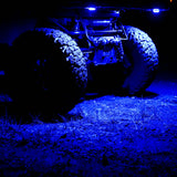 KC Hilites - Cyclone V2 LED - Replacement Lens - Blue - Single - 4404