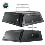Overland Vehicle Systems - Expedition Truck Cap W/Full Wing Doors, Front and Rear Windows and 3rd Brake Light 23-24 Ford F250/350 6.8 Foot Bed - 70100009