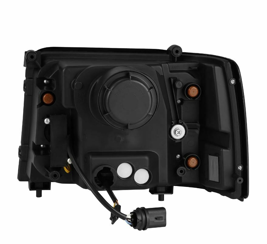 AlphaRex 880267 Projector Headlights Alpha Black