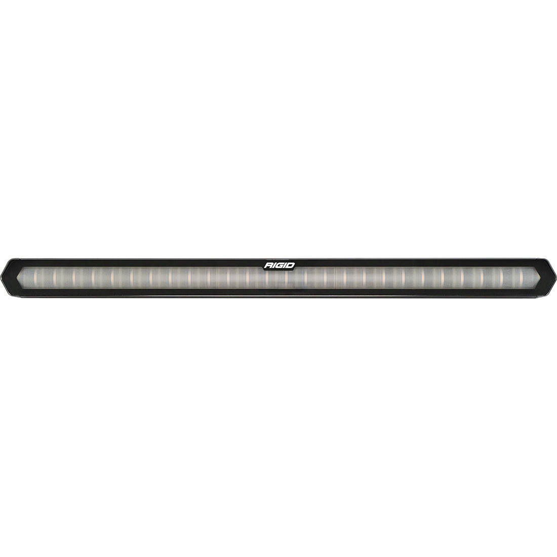 RIGID 28 inch Rear Facing LED Chase Bar with 27 Pre-Programmed Modes And 5 Colors, Black Housing, Race Compliant For Series Requiring Strobing Blue, Amber, Green And Red, Tube Mounts Included