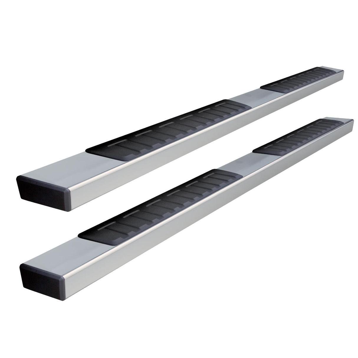 Go Rhino 6862443580PS - 6" OE Xtreme II SideSteps With Mounting Bracket Kit - Polished Stainless Steel