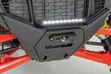 Rough Country - LED Light - Winch Mount - RS6500S - 10" Black Slimline - Polaris RZR Pro R - 92064