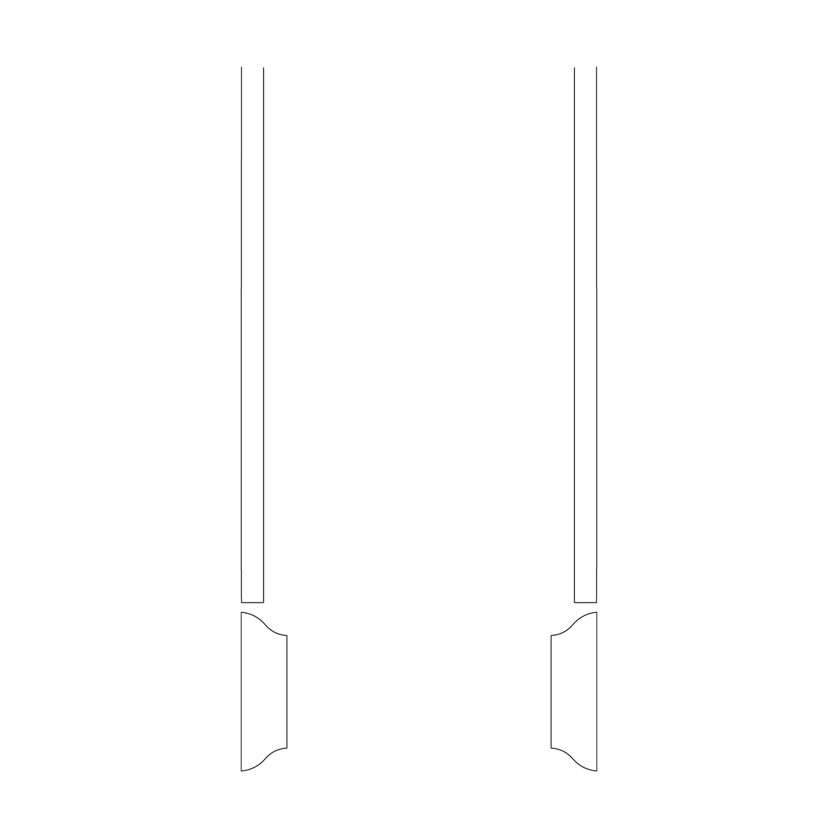 Thule - Velcro Kit Upper Frame Sport - 1540105079