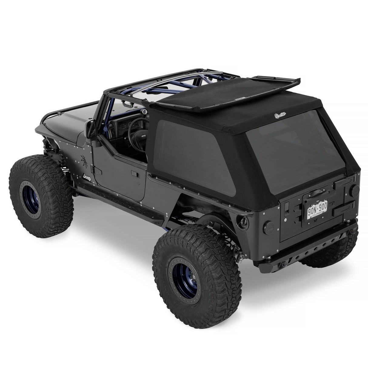 Bestop - 56821-17 - Trektop Slantback Soft Top