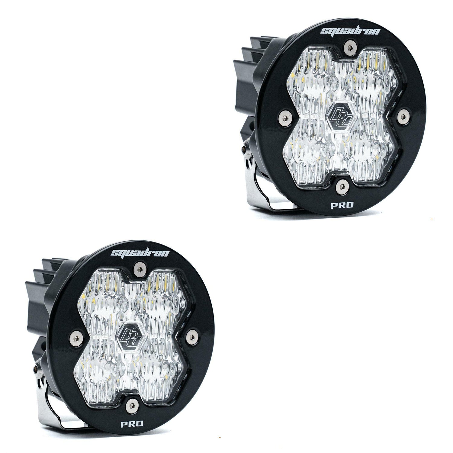 Baja Designs - 59-7805-2NH Squadron-R 2.0 Pro Black LED Auxiliary Light Pod Pair (No Harness)