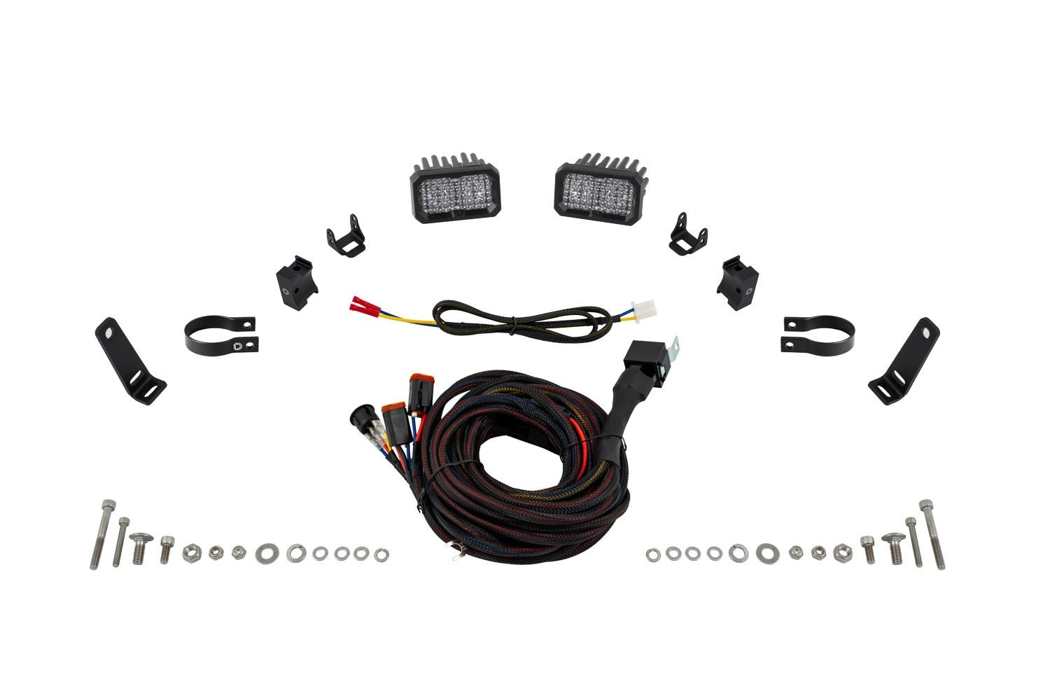 Diode Dynamics - Stage Series 1.75 Inch Roll Bar Reverse Light Kit, SSC2 Pro (pair) - DD7735 - DD7735