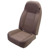 Rugged Ridge - High-Back Front Seat, No-Recline, Tan; 76-02 Jeep CJ/Wrangler YJ/TJ - 13401.04