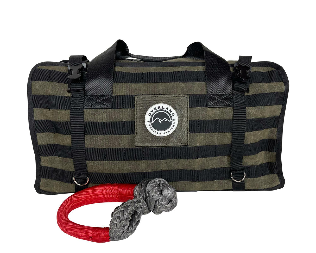 Overland Vehicle Systems - Organize With Wax Canvas Large Recovery Bag - 21179941