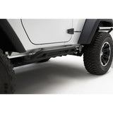 Rugged Ridge - RRC Rocker Guards, Black; 07-16 Jeep Wrangler JK - 11504.23