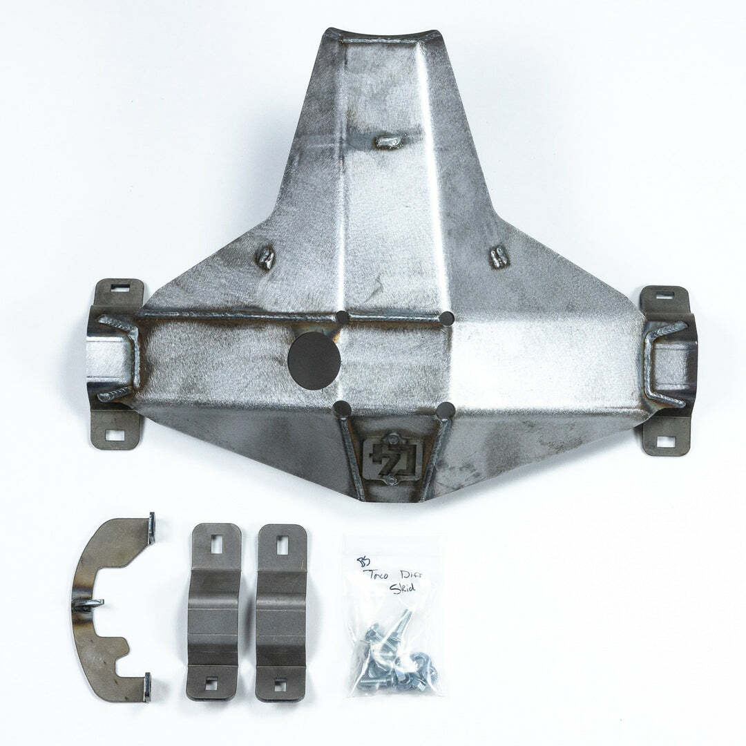 C4 Fabrication - Tacoma Rear Differential Skid Plate / 3rd Gen / 2016-2023 - 1200-5116