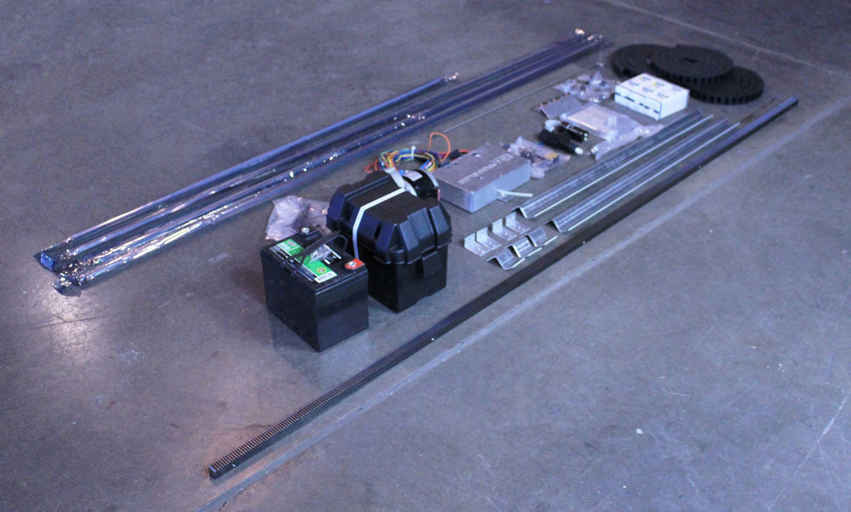 Decked - CargoGlide No Drill Bracket Kit for Ford F150 & 3rd Gen Toyota Tacoma Long - F150 (2015-Current) all bed lengths | Tacoma (2016-2023) 6' bed length - C0092-DCGND-BLK