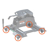 Curt - Replacement 5th Wheel Puck System Anchors for Chevrolet / GMC (Fits 16023) - 19208