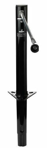 Husky Towing 88129 Man Side Wind Jack 1000 Cap Bolt-On or Weld-On Mnt Painted Black