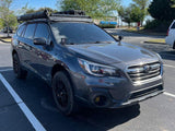 Prinsu - 5th Gen Subaru Outback Prinsu Roof Rack / Cutout for 40" Light Bars - 400-000-019-004
