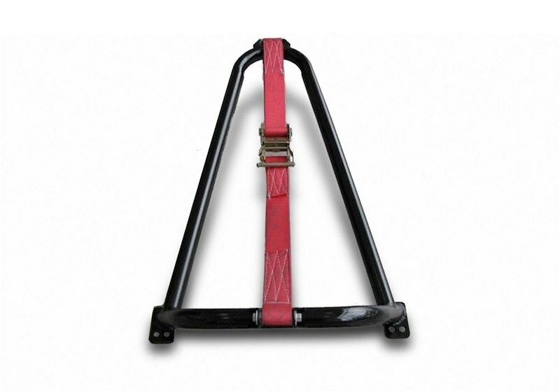 N-FAB - Bed Mounted Tire Carrier; Red; - BM1TCRD
