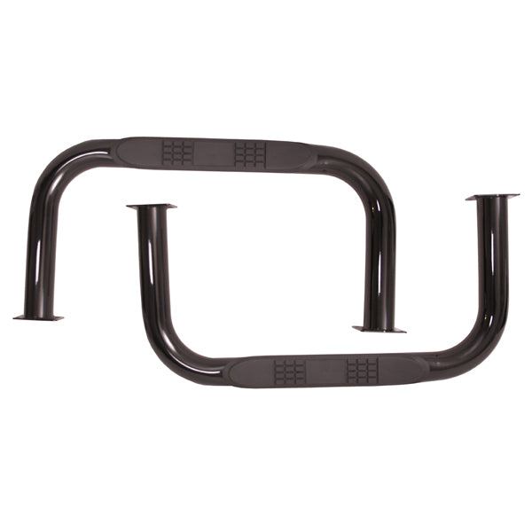 Rugged Ridge - Nerf Bars, Black; 55-75 Jeep CJ5 - 11504.01