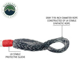 Overland Vehicle Systems - Soft Shackle Recovery 41,000 lb. With Loop & Abrasive Sleeve - 19129903