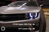 Diode Dynamics - DD0423 - Camaro DRL Fog Kit Stage 1 (P13W HP48/H11 HP48)