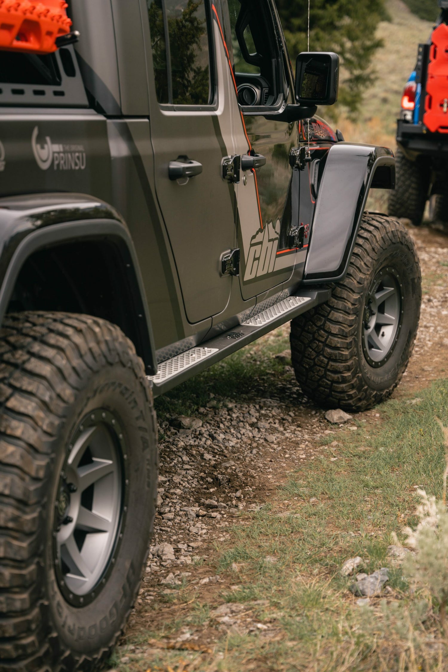 CBI - Jeep Gladiator Rock Sliders - 300-000-022-025