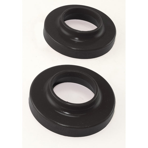 Coil Spring Isolators, Black; 97-06 Jeep Wrangler TJ
