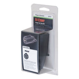 Curt - 7-Way RV Blade Connector Plug (Trailer Side, Black Plastic, Packaged) - 58141