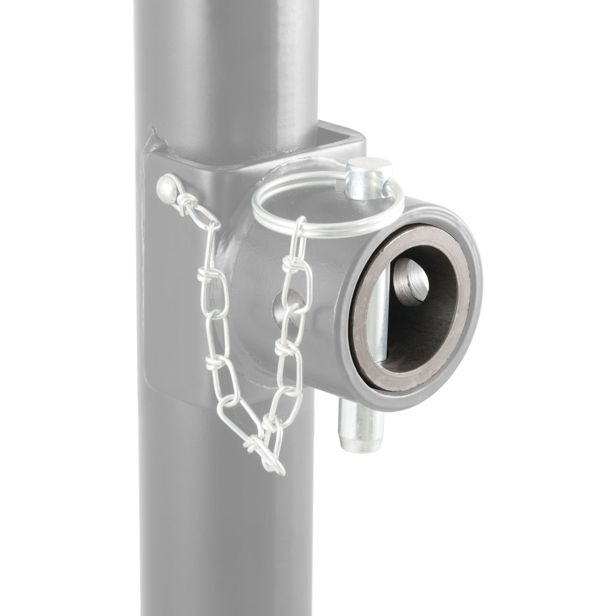 Curt - Replacement Swivel Jack Male Pipe Mount (9/16" Pin Hole) - 28931