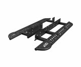 CBI - 5th Gen Toyota 4Runner Overland Bolt-On Rock Sliders / DOM Upgrade / No Kickouts / Bare Metal - 300-000-011-043