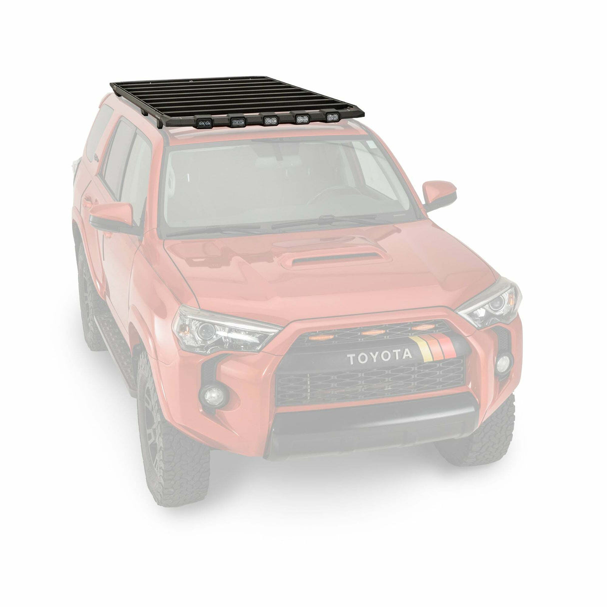 Kuat - DEK Roof Platform - Direct Mount w/ Light Bar - 4Runner 5th Generation - DEK-DM-L-4RUN5G