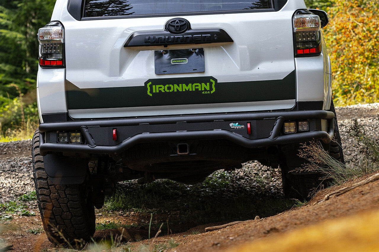 Ironman 4x4 - Raid Series Rear Bumper Kit Suited for 2010+ Toyota 4Runner - No Lights - RTB078