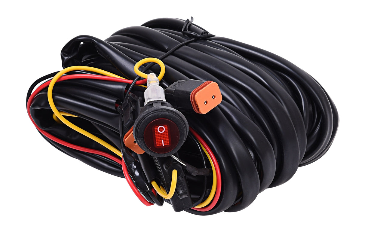 KC Hilites - Wiring Harness for Two Backup Lights with 2-Pin Deutsch Connectors - KC #63091 - 63091