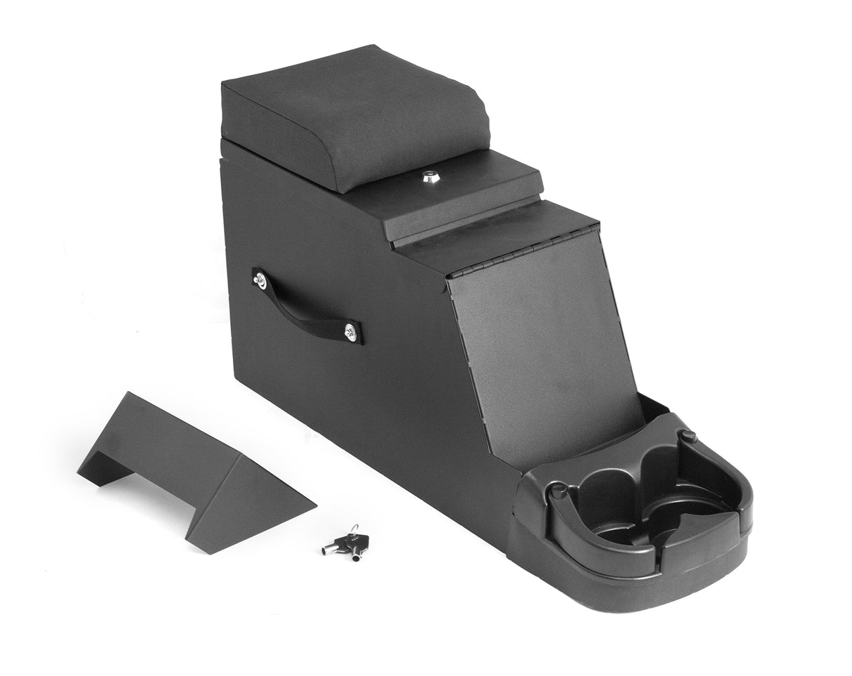 Rugged Ridge - Rugged Ridge 13104.01 Center Console, Stereo Security, Black; 76-95 Jeep CJ/Wrangler YJ - 13104.01