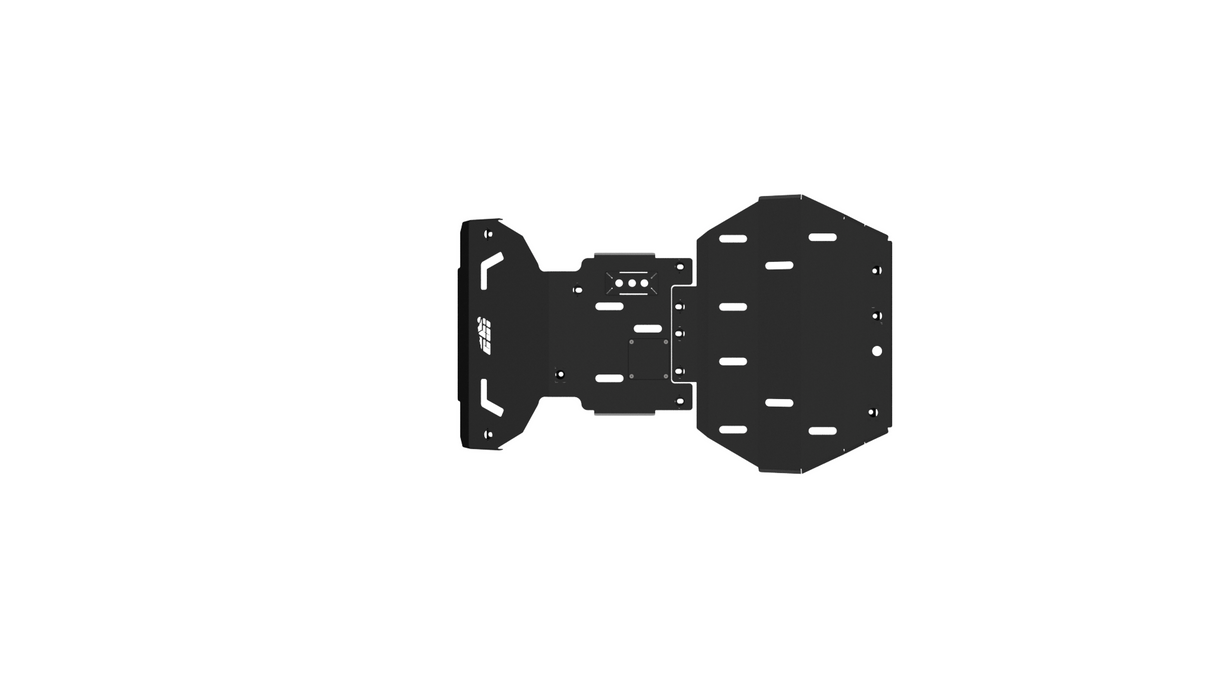 CBI - Ford Bronco Full Skid Plate / Powder Coated Black - 300-000-017-016