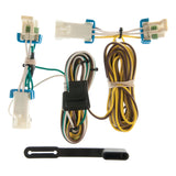 Curt - Custom Wiring Harness, 4-Way Flat Output, Select Buick Rendezvous, Pontiac Aztek - 55383