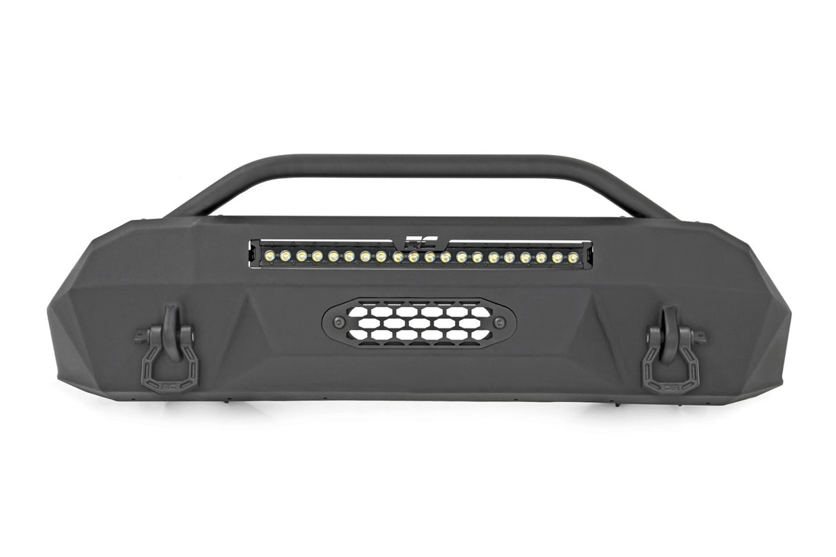 Rough Country - Front Bumper - Hybrid - 20" Blk LED - Toyota Tacoma 2WD 4WD (16-23) - 10718